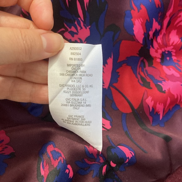 Real leather Isaac mizrahi live us 10 plum motorcycle jacket gold zippers - Picture 10 of 13